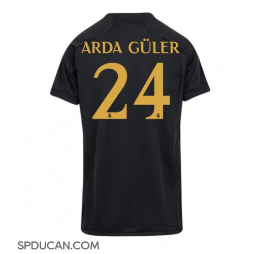 Zenski Nogometni Dres Real Madrid Arda Guler #24 Rezervni 2023-24 Kratak Rukav